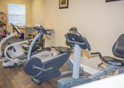 NuStep Rehabilitation Area