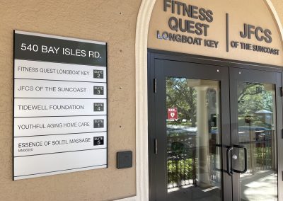 Physical Therapy office Longboat Key Florida front entrance